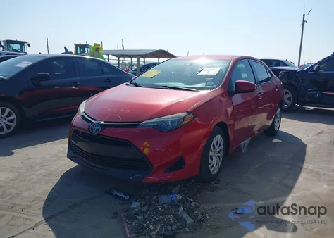 2017 Toyota Corolla Le from USA, damaged, VIN 5YFBURHE1HP711919